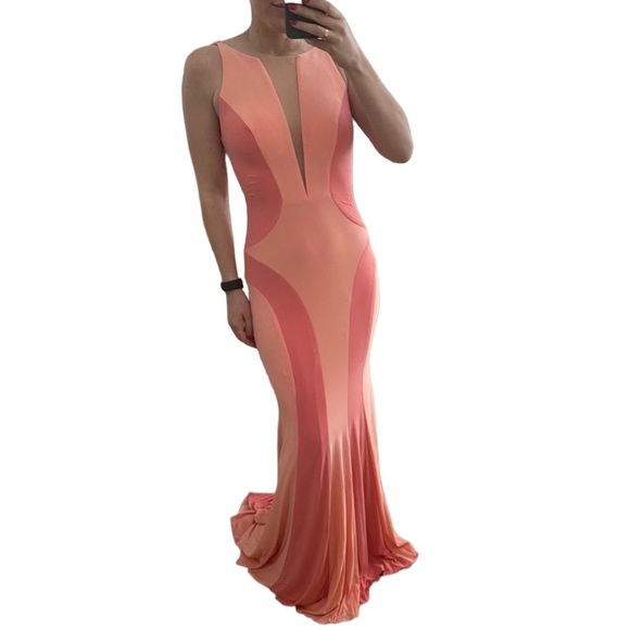 Jovani Coral Gown